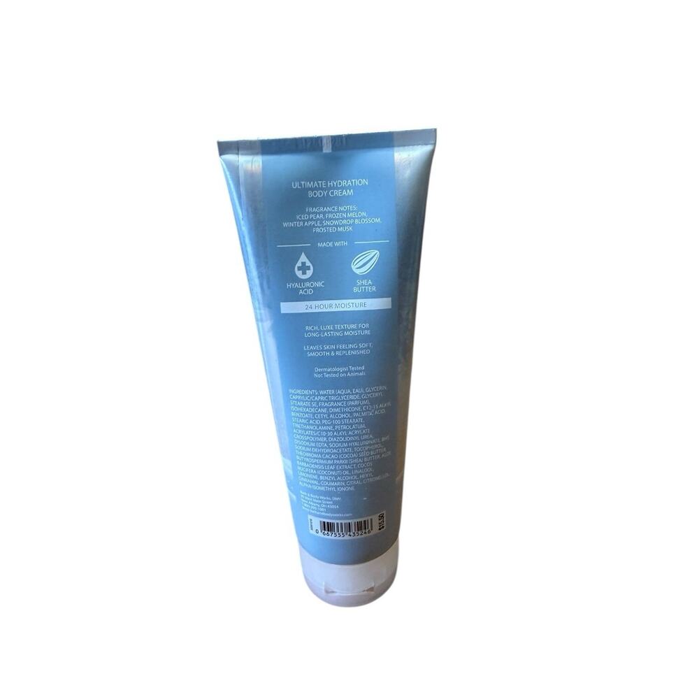 Bath & Body Works Fresh Sparkling Snow Ultimate Hydration Body Cream 8 Oz. - Picture 2 of 2